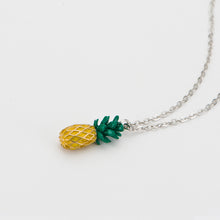 SUTEYI Cool Design Tiny Pineapple Fruit Cute Charm Long Chain Pendant Neckl