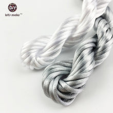 Let's Make 200 meter baby teething fitting rop/cord eco friendly nature fit