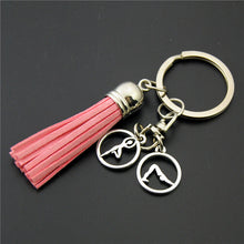 1PC Red Tassel pendant Super Mom key chains mother'day Key Ring Fit Key Car