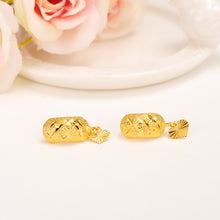 2pairs Ethiopian/Nigeria/Kenya /Ghana Yellow Gold fashion clip earrings