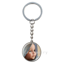 Personalized Photo key chains Custom Keychain Photo of Your Baby Child Mom