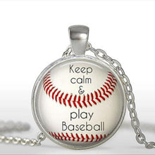Personality baseball pendant Softball Jewelry Necklaces Little League Mom g