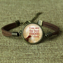 necklace You are the best mom ever Necklace with Bird Best Mother Gift pend