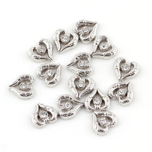 20pcs/lot Newest Silver Floating Locket Charms Mom and Baby Love Heart Char