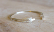 Hammered Stacking Bangle 2pcs   Cuff Minimalist Bracelet Textured Bangle Ad