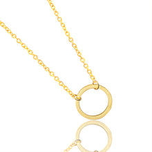 Wholesale 10piece Stainless Steel Dainty Circle Round Necklace For Women Ka