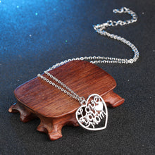 COLSEN Heart Mum & Baby Necklaces,I Love My Mother,  silver color Mama/Mom