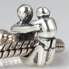 925 Silver Mother's Day Gift "Mother Daughter" / Mom Baby Child Family Love