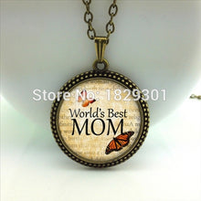 2017 Time limited Limited Collier Collares Maxi Necklace World's Best Mom N
