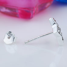 GAGAFEEL Earrings For Women Girls Stud Pending 925 Sterling Silver Drop Cut
