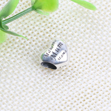 Couqcy Authentic Sterling Silver 925 Original Charm Fit Pandora Bracelet Di