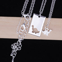 Little dinosaur Mother Daughter Necklace Set Mom and Daughter Jewelry Mothe