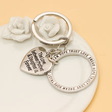 XIAOJINGLING High Quality KeyChain "The love between mother &daugther is fo