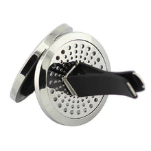 Love MOM Car Perfume Locket 30mm Magnetic Stainless Steel Heart Car Essenti
