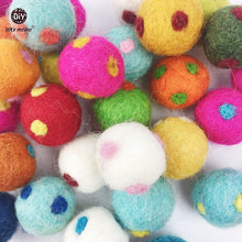 Let's Make baby accessories Crafts toys 50PC 2CM baby felt ball DIY mom jew
