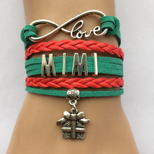 Drop Shipping Infinity Love Mimi Bracelet  Best Christmas Gift for Mom With