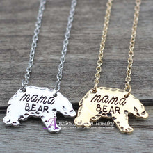 Anslow  Trendy Wolf Animal Shape Mama Bear Wolf Jewelry Collar Chokers Neck
