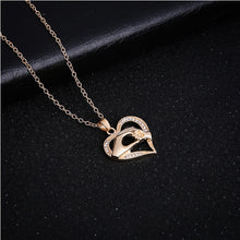 2017 New Mom Necklace Baby Heart Pendant Mother Daughter Son Child Family L