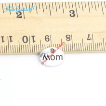 30pcs/lot Antique Silver Plated Mom Charms Pendants for Necklace Jewelry Ma