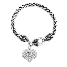 Bride To Be Mother Of the Groom Maid Of Honor Groom's Mom Charm Wedding Bra