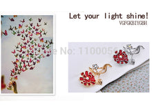 2015 MZC lasted luxury carnation hijab pins brooches red leaf alloy jewelry
