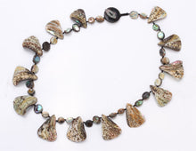 Natural abalone shell necklace choker fashion jewelry adjustable birthday g