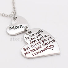 2017 Hand Stamped Jewelry The Love Between Mother and Daughter Is Forever H