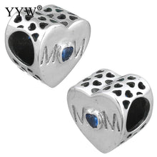 925 Sterling Silver Heart Charms Fit Original Women Bracelet Necklace Sweet