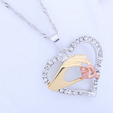 Fashion Mom Baby Mother Child Mom Daughter Hand in Hand Rhinestone Heart Pe