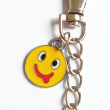 Smile Face Design KeyChain Zinc Alloy Not Fade Flash Bright Metal Keychain