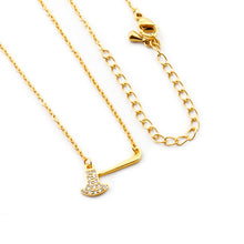 Axes Gothic Retro Pendant Necklaces For Women Sister Mom Gifts Boho Jewelry