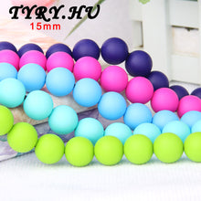 TYRY.HU Silicone Beads (2017 Pastel Color)Teething Bead 9mm/12mm/15mm Loose
