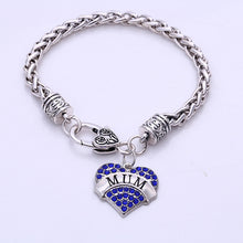 Mother's Day Gift for Mom Bracelet Crystal Rhinestone Stone Godmother Mum B