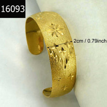 Anniyo ONLY ONE PIECE / Africa Bangles for Women Gold Color Dubai Jewelry E