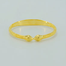Anniyo Bangles for Women/Men,Gold Color Jewelry Ethiopian Bangle Embossing