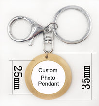 Personalized Photo Pendants Custom Necklace Photo of Baby Child Mom Dad Gra