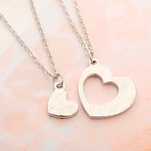 QIHE JEWELRY 1 Set Love Between Mother And Daughter Heart Shaped Love Heart