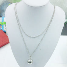 (5pc)Wholesale Simple Pregnancy Mom and Son Mexican Bola Harmony Ball Neckl