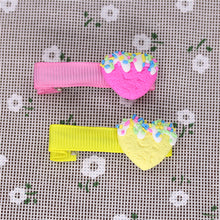 Skeins Jewelry 6color Girl Hair Mom And kids Accessories lovely love Heart