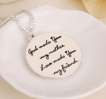relief mother daughter forever jewelry god made you my motherlove made you