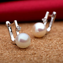 Sinya 925 Sterling Silver jewelry sets for women with freshwater pearls ear
