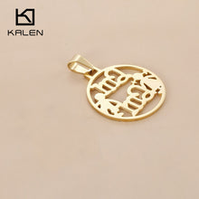 Kalen Mother's Day Gifts For Mom Stainless Steel Gold Color Letter mam Boy