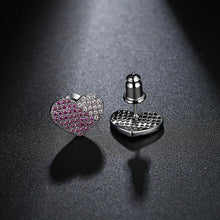VOGUESS Heart Earring 2017 New Full Austria Crystal CZ Crystal Lover Stud E