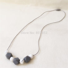 2pcs/lot BPA Free DIY Silicone Baby Safe Dummy Teething Necklace Silicone H