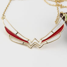 2017 Wonder Woman Symbol Collar Necklace Super Hero Comic Jewelry Wonder Wo
