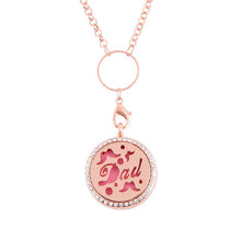 2017 LASPERAL Fashion Jewelry Family Love Rhinestones Chain Necklace Women