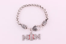 Baseball Mom Pendant Bracelet -in Charm Bracelets from Jewelry & Accessorie
