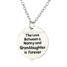 Father Grandma Mother Sister Necklace Family Mom Dad Women Men Pendant Chai