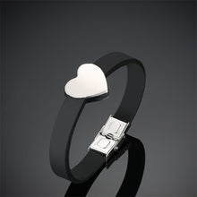 DIY Logo ID Bracelets for Women Adjustable Length Silicone Bracelet Persona