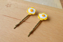 Funny Poached Egg Hair Accessories for Girls Kids Korean Fashion Hair Jewel